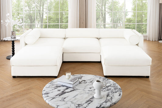 PERTH 109" Sofa 3 Seater with 2 Ottoman