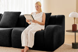 ROMA 115.3" 3-Seater Sofa with 3 Ottomans