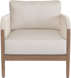 Maui Outdoor Patio Chair - Elegant Water-Resistant Design with Quick-Dry Foam for Ultimate Comfort