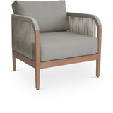 Maui Outdoor Patio Chair - Elegant Water-Resistant Design with Quick-Dry Foam for Ultimate Comfort
