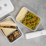 ZWILLING Fresh & Save Plastic Lunch Box White, Airtight Food Storage Container