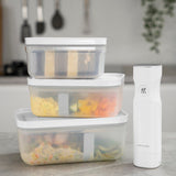 ZWILLING Fresh & Save Plastic Lunch Box Semitransparent Airtight Food Storage Container