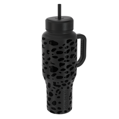 Limitless Water Bottle Black Leopard