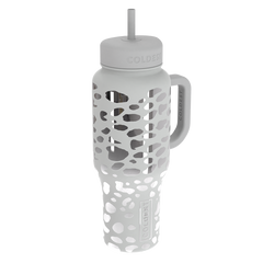 Limitless Water Bottle Silver Leopard