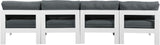Nizuc Modular Outdoor Sofa - Stylish Waterproof Fabric, Durable Aluminum Frame, Perfect for Gatherings