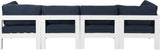Nizuc Modular Outdoor Patio Sofa Set with Waterproof Fabric and Sturdy Aluminum Frame for Comfort