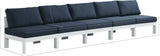 Nizuc Modular Outdoor Patio Sofa Set with Waterproof Fabric and Sturdy Aluminum Frame for Comfort