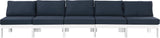 Nizuc Modular Outdoor Patio Sofa Set with Waterproof Fabric and Sturdy Aluminum Frame for Comfort