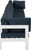 Nizuc Modular Outdoor Patio Sofa Set with Waterproof Fabric and Sturdy Aluminum Frame for Comfort