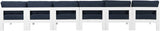 Nizuc Modular Outdoor Patio Sofa Set with Waterproof Fabric and Sturdy Aluminum Frame for Comfort