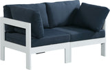 Nizuc Modular Outdoor Patio Sofa Set with Waterproof Fabric and Sturdy Aluminum Frame for Comfort