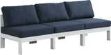 Nizuc Modular Outdoor Patio Sofa Set with Waterproof Fabric and Sturdy Aluminum Frame for Comfort