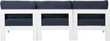 Nizuc Modular Outdoor Patio Sofa Set with Waterproof Fabric and Sturdy Aluminum Frame for Comfort