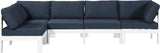 Nizuc Modular Outdoor Patio Sectional - Contemporary Design with Waterproof Fabric & Durable Frame