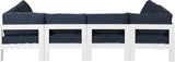 Nizuc Modular Outdoor Patio Sectional - Contemporary Design with Waterproof Fabric & Durable Frame