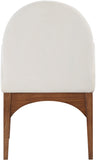 Waldorf Dining Arm Chair – Elegant Chenille Fabric with Solid Ash Wood, Perfect for Stylish Dining