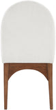 Waldorf Dining Arm Chair – Elegant Chenille Fabric with Solid Ash Wood, Perfect for Stylish Dining