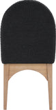 Waldorf Elegant Boucle Fabric Dining Arm Chair - Luxurious Comfort with Solid Ash Wood Frame