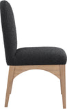 Waldorf Elegant Boucle Fabric Dining Arm Chair - Luxurious Comfort with Solid Ash Wood Frame