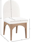 Waldorf Elegant Boucle Fabric Dining Arm Chair - Luxurious Comfort with Solid Ash Wood Frame