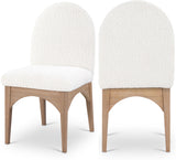 Waldorf Elegant Boucle Fabric Dining Arm Chair - Luxurious Comfort with Solid Ash Wood Frame