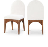 Waldorf Elegant Boucle Fabric Dining Arm Chair with Solid Ash Wood Frame for Stylish Comfort