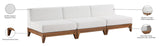 Rio Outdoor Modular Sofa with Sturdy Acacia Wood Frame and Waterproof Cushions for Stylish Relaxation