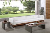 Rio Outdoor Modular Sofa with Sturdy Acacia Wood Frame and Waterproof Cushions for Stylish Relaxation