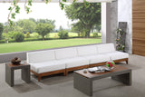 Rio Outdoor Modular Sofa with Sturdy Acacia Wood Frame and Waterproof Cushions for Stylish Relaxation