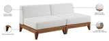 Rio Outdoor Modular Sofa with Sturdy Acacia Wood Frame and Waterproof Cushions for Stylish Relaxation