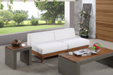 Rio Outdoor Modular Sofa with Sturdy Acacia Wood Frame and Waterproof Cushions for Stylish Relaxation