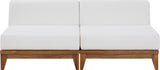 Rio Outdoor Modular Sofa with Sturdy Acacia Wood Frame and Waterproof Cushions for Stylish Relaxation
