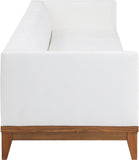 Rio Outdoor Modular Sofa with Sturdy Acacia Wood Frame and Waterproof Cushions for Stylish Relaxation