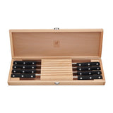ZWILLING TWIN Gourmet Classic 8-pc Steak Knife Set with Wood Case