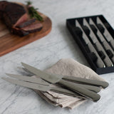 ZWILLING Porterhouse Razor-Sharp Steak Knife Set of 8 with Black Presentation Case, Gift Set