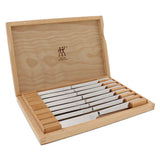 ZWILLING Steak Knife Set of 8, German Knife Set, Stainless Steel