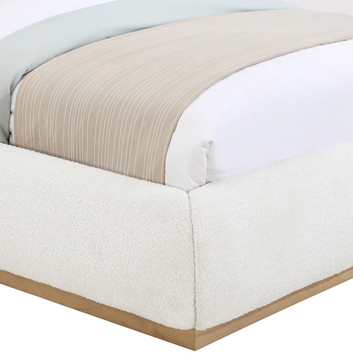 Vaughn Boucle Fabric Bed