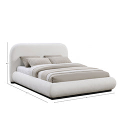 Vaughn Chenille Fabric King Bed