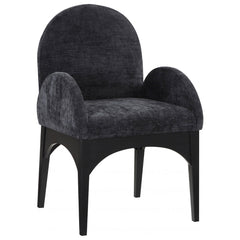 Waldorf Chenille Fabric Dining Arm Chair