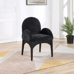 Waldorf Chenille Fabric Dining Arm Chair