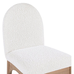 Waldorf Boucle Fabric Dining SIde Chair