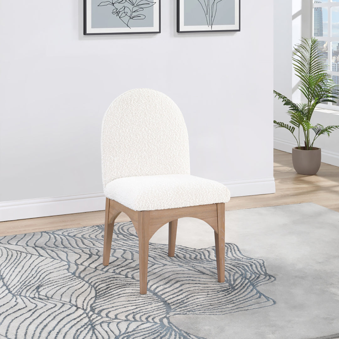 Waldorf Boucle Fabric Dining SIde Chair