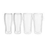 ZWILLING Sorrento 4-pc Double-Wall Pint & Pilsner Glass Set