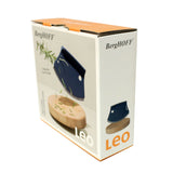 BergHOFF Leo 2Pc 6.25" Bamboo Herb Cutter Set, Blue