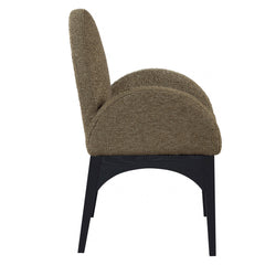 Waldorf Boucle Fabric Dining Arm Chair