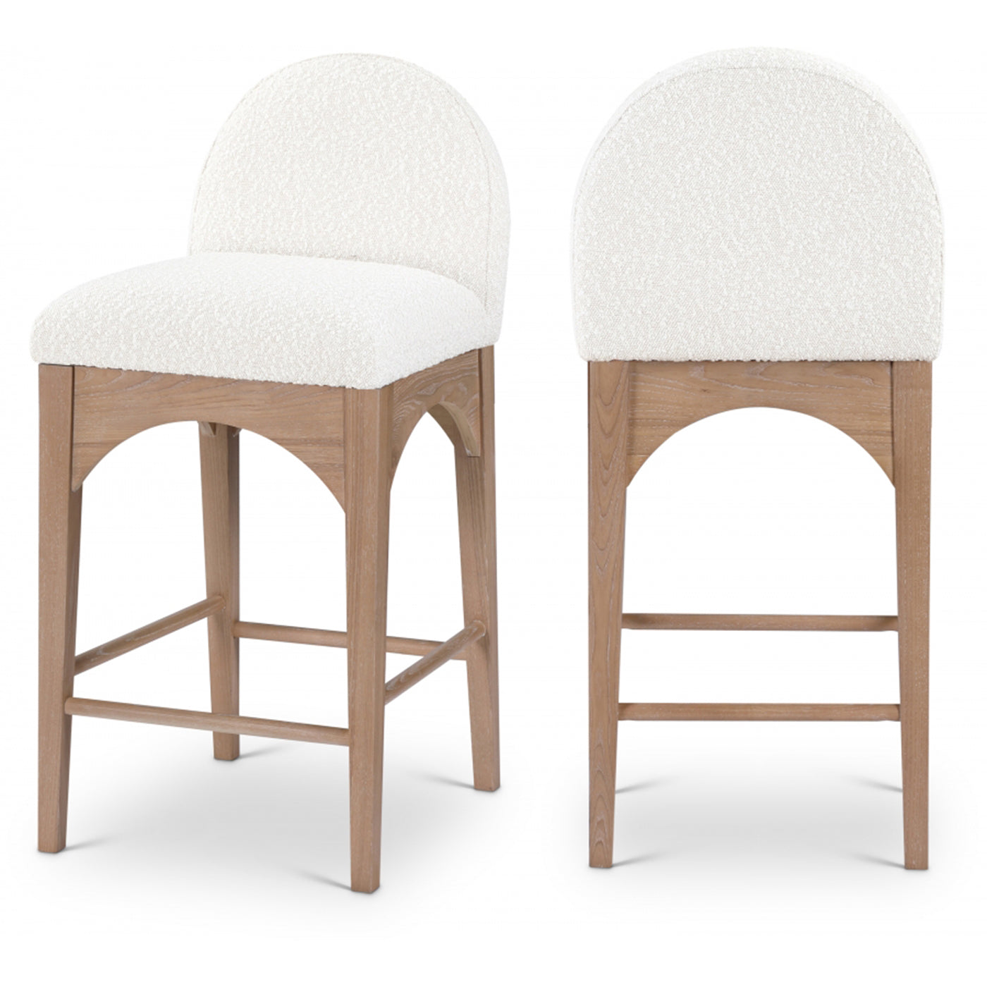 Waldorf Chenille Fabric Counter Stools