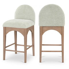 Waldorf Chenille Fabric Counter Stools