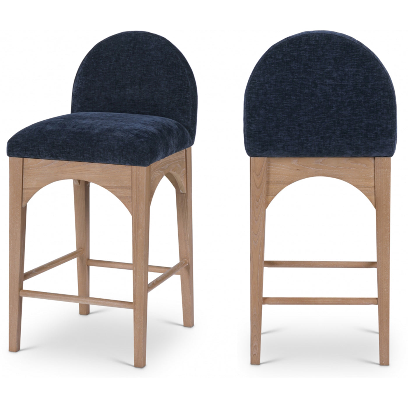 Waldorf Chenille Fabric Counter Stools