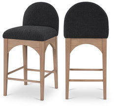 Waldorf Boucle Fabric Counter Stools