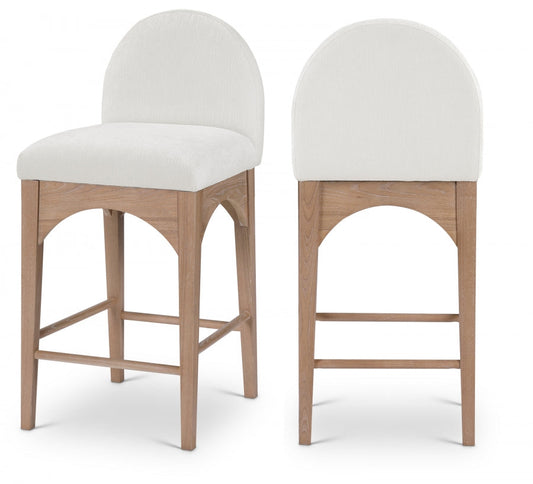 Waldorf Boucle Fabric Counter Stools